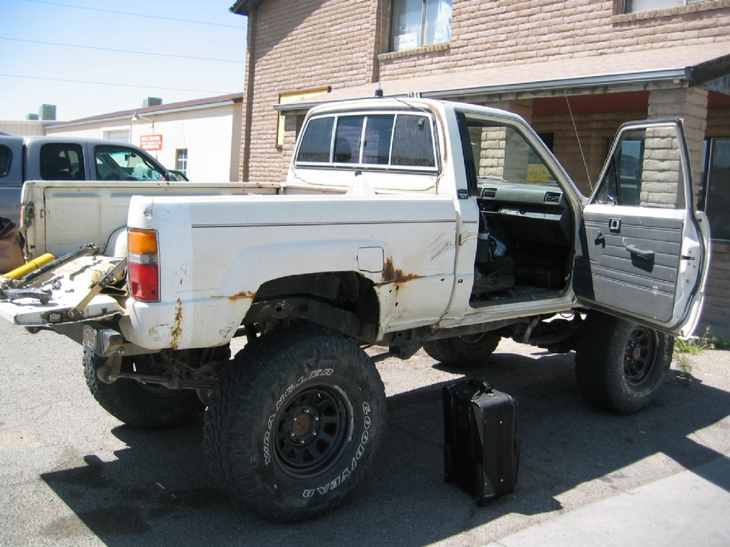 Billings Canyon - Shane's truck